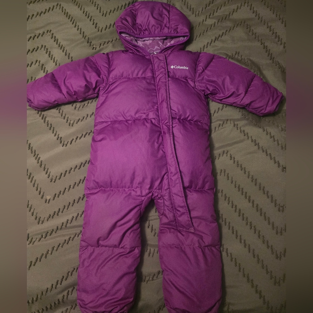 Columbia Toddler Purple Snuggly Bunny II Bunting Snowsuit